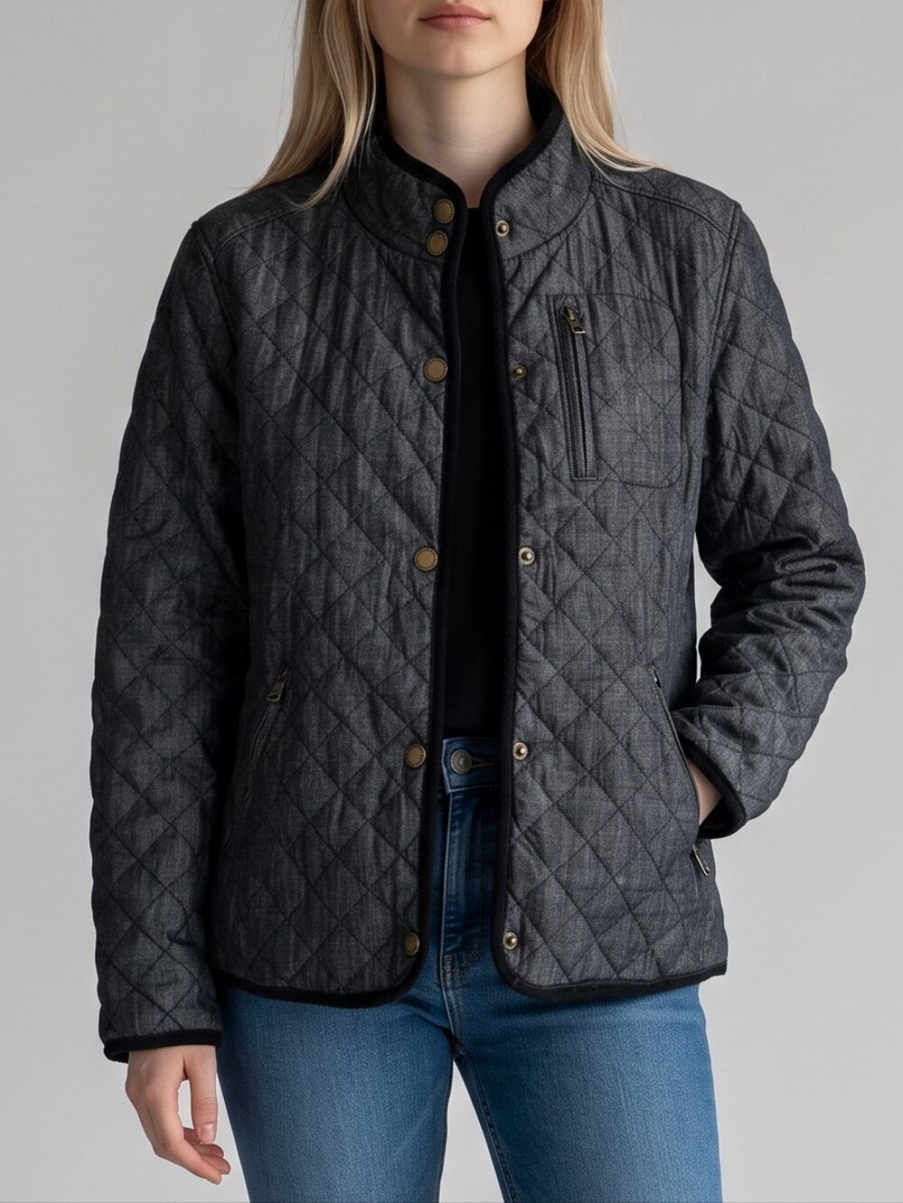 Lauren Jean Ralph Lauren Quilted Cotton Jacket